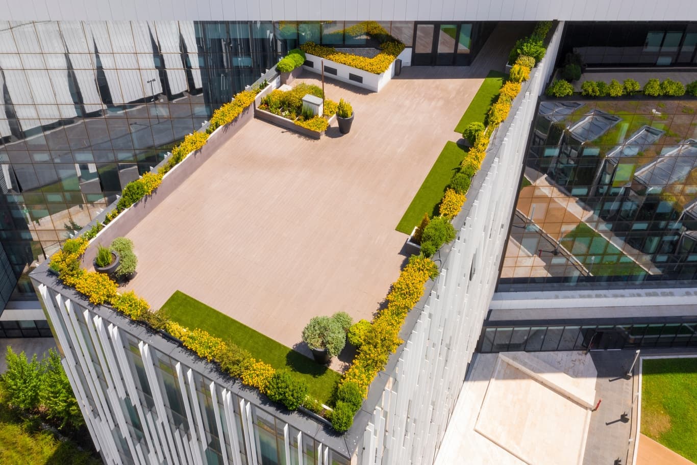 high rise landscaping