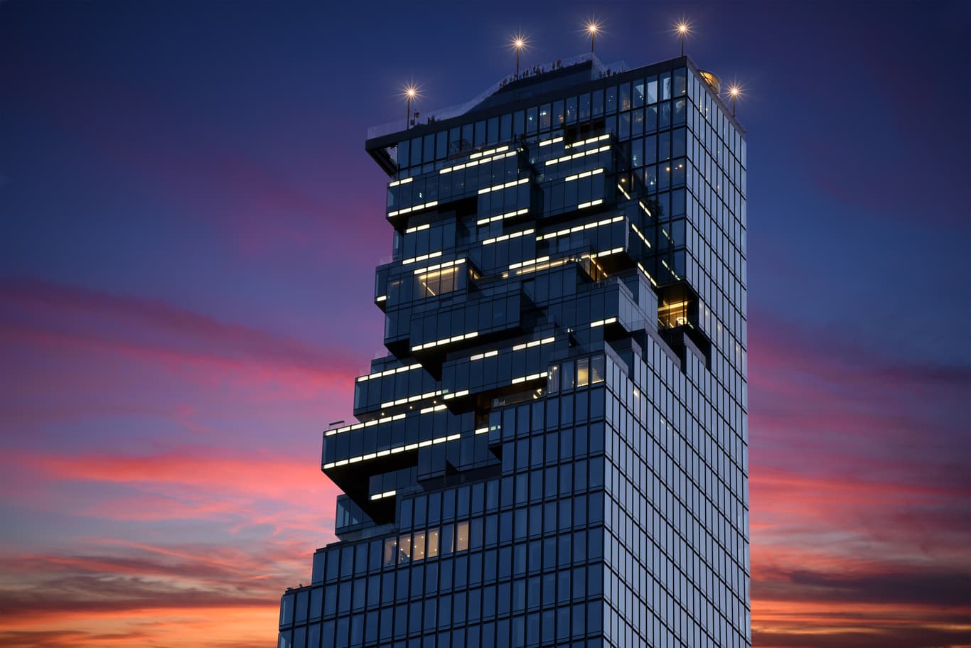 retail podium construction