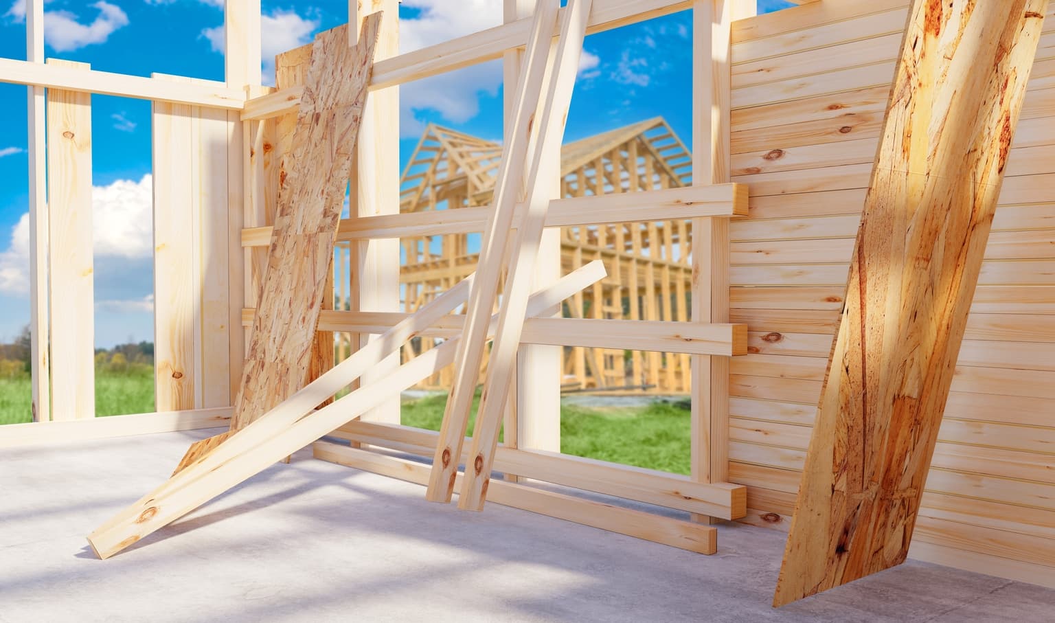 rustic architectural features