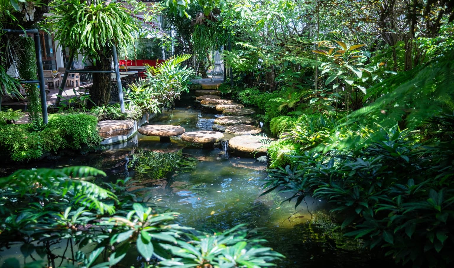 small pergola garden