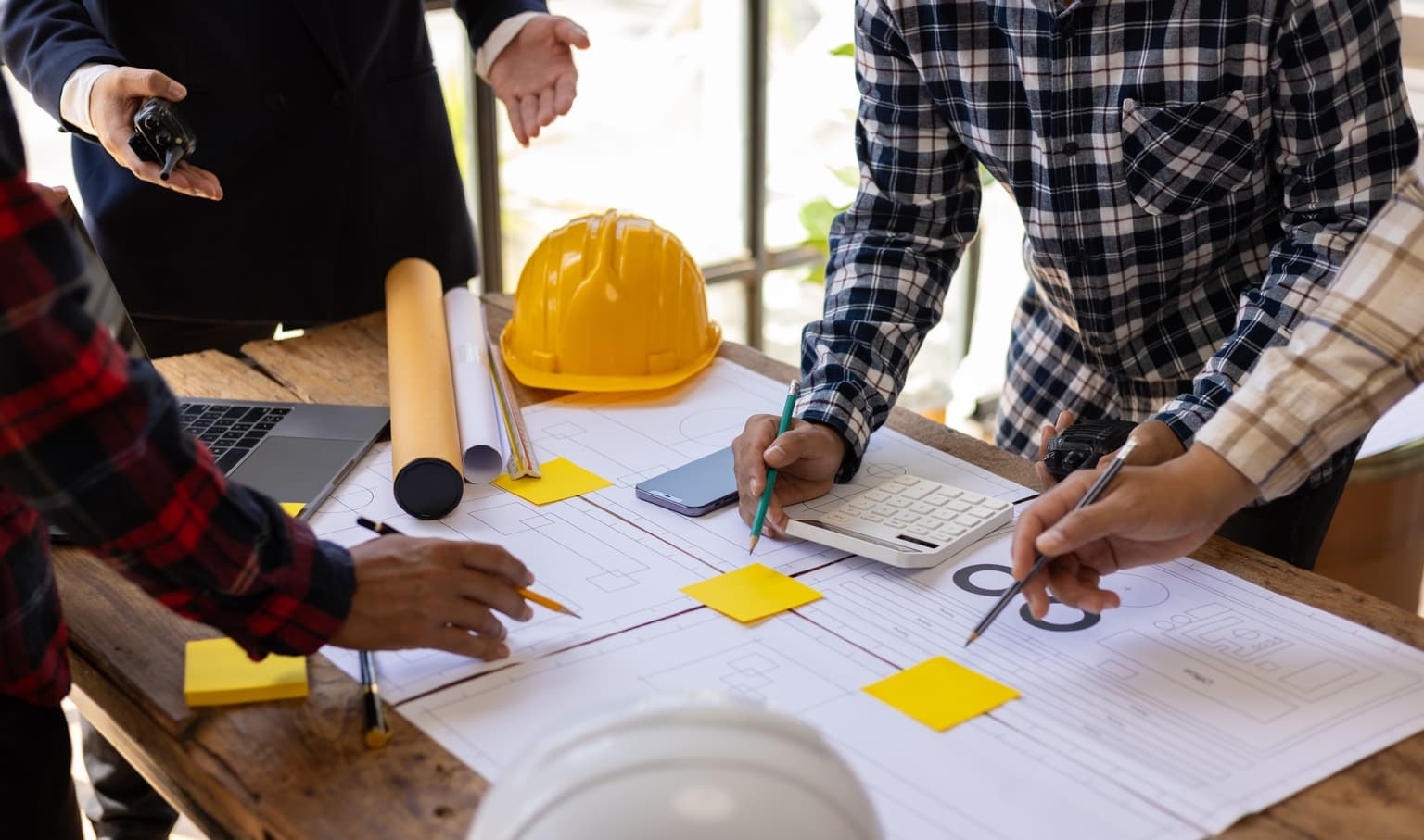 site progress tracking