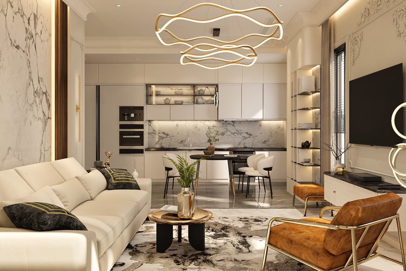villa interior fit-out Dubai